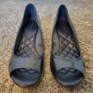 Cole Haan Navy Wedge